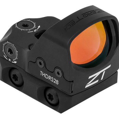 Zero Tech Optics THDRS28L Thrive HD w/Low Mount Black 1x28mmx20mm, 3 MOA Red Dot Reticle Picatinny Rail/RMR Footprint Mount