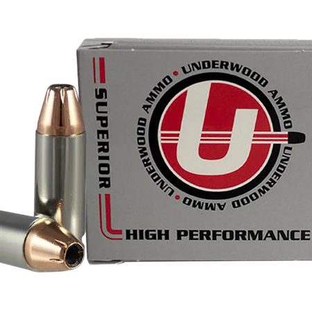 Underwood Ammo 144Underwood Ammo 144 XTP 38Super+P 124gr Jacketed Hollow Point 20 Per Box/10 Case