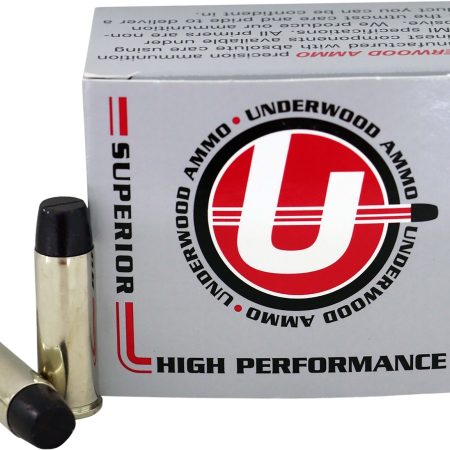 Underwood Ammo 723 Gas Check  44RemMag 305gr Hard Cast Long Wide Nose 20 Per Box/10 Case