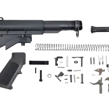 Dpms Panther Arms DP51655141530 CAR-15 Lower Build Kit AR-15 Black A2 Grip, Fiberlite Buttstock