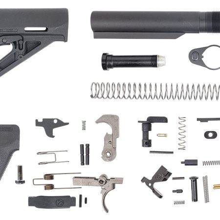 Dpms Panther Arms DP51655109854 MOE PPT Lower Build Kit AR-15 Includes Black Magpul Grip & Magpul MOE Black Stock