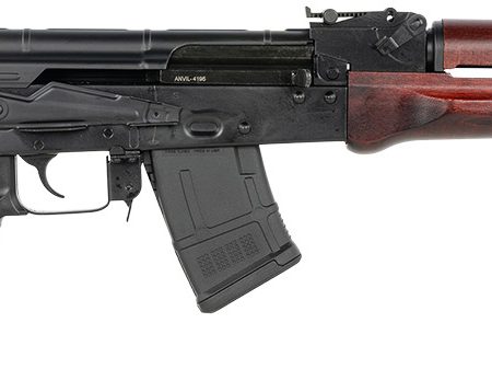 Dpms Panther Arms DP51655113650-CA Anvil *CA Compliant Sports South Exclusive 7.62x39mm 10+1 16" Black Nitride Barrel, Black Hardcoat Anodize Steel Receiver, Fixed Nutmeg Wood Furniture