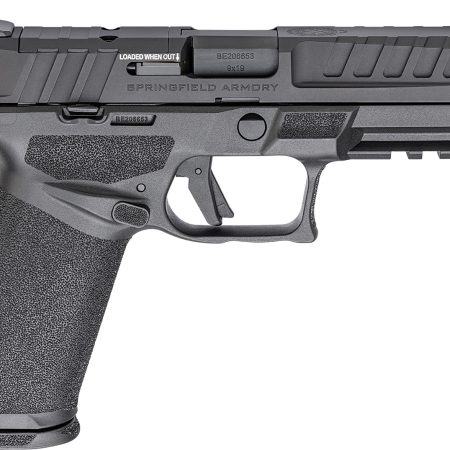 Springfield Armory EC9459BCAU Echelon *CA Compliant Full Size 9mm Luger 10+1 4.50" Black Melonite Barrel & Steel Optic Ready/Serrated Slide, Black Polymer Frame w/Picatinny Rail, Textured Grip
