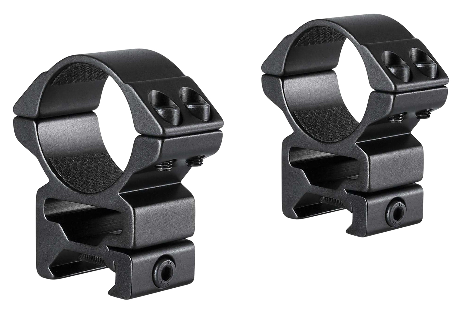 Hawke Sport Optics 22117 Match Mount Matte Black Anodized Aluminum 30mm Tube, High Weaver