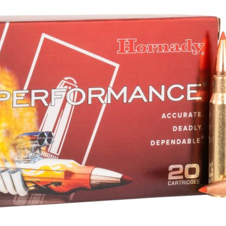 Hornady 80772 Superformance 308Win 180gr Super Shock Tip 20 Per Box/10 Case