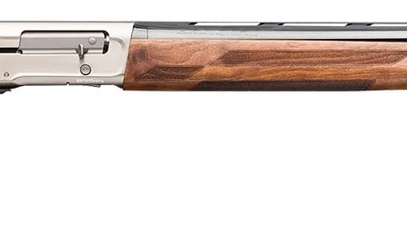 Browning 0119035005 A5 Upland Sweet Sixteen 16 Gauge Semi-Auto 2.75" 4- 2.75" Shells 26" Gloss Blued Vent Rib Barrel, Brushed Nickel Aluminum Alloy Receiver, Fixed Turkish Walnut Stock