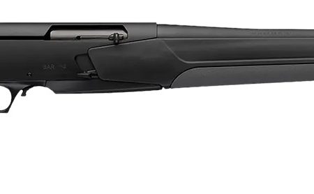 Browning 039007227 BAR MK4 Hunter 7mm Rem Mag 3+1 24" Matte Black Fluted Barrel, Matte Blued Aluminum Alloy Drilled & Tapped Receiver, Black Adj Shim Synthetic Stock