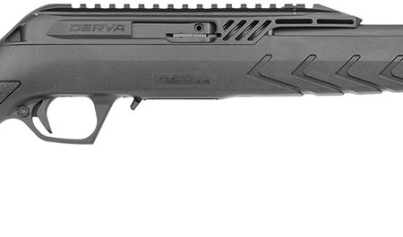 Derya Firearms TM22.STAN.18 TM22 Standard Full Size 22 LR 10+1 18" Black Target Barrel, Black Anodized Aluminum Receiver w/Picatinny Rail, Black Adjustable Polymer Stock