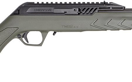 Derya Firearms TM22.STAN.ODG.18 TM22 Standard Full Size 22 LR 10+1 18" Black Target Barrel, Black Anodized Aluminum Receiver w/Picatinny Rail, OD Green Adjustable Polymer Stock