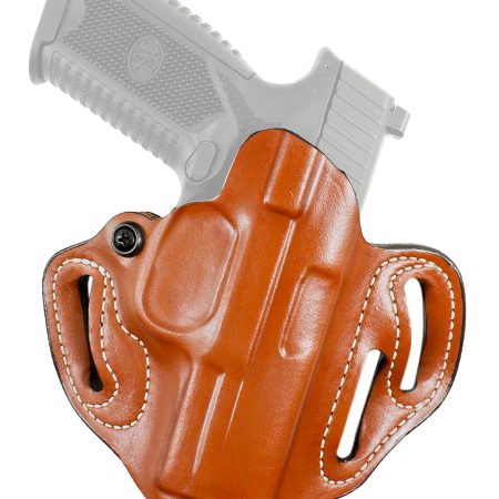 DeSantis Gunhide 002TAA09Z0 Speed Scabbard OWB Tan Leather Fits S&W Shield X Right Hand