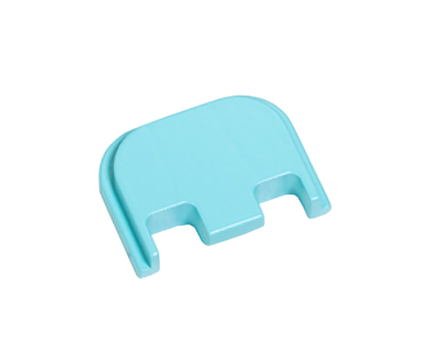 Timber Creek Outdoors GL43XSCPRE Glock 43X/48 Slide Cover Plate Robin's Egg Blue Aluminum