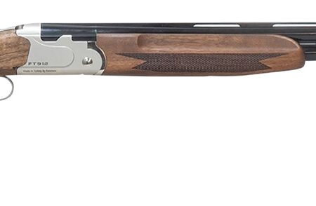 Pointer REXFT912BSW12 FT912 Field Trek Full Size 12 Gauge Break Open 3" 2rd 28" Black Over/Under Vent Rib Barrel, Silver Steel Receiver, Fixed Walnut Stock, Ambidextrous