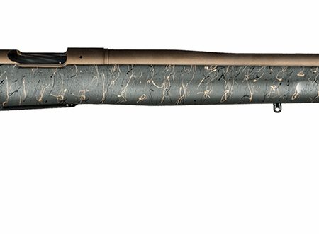 Christensen Arms 8010200701 Mesa Long Range 308 Win 4+1 16.25" Burnt Bronze Cerakote Threaded Barrel & Steel Drilled & Tapped Receiver, Green w/Black/Tan Webbing Adj Cheek Riser Polymer Stock