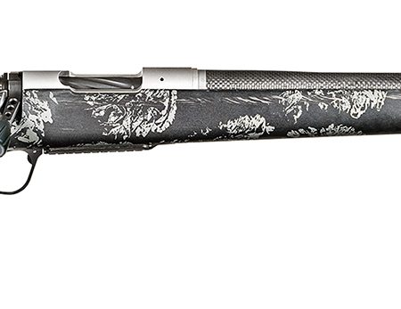 Christensen Arms 8010659900 Ridgeline FFT 25 Creedmoor 4+1 24" Carbon Fiber Threaded Barrel, Stainless Steel Drilled & Tapped Receiver, Carbon w/Gray Accents Sporter FFT Carbon Fiber Stock