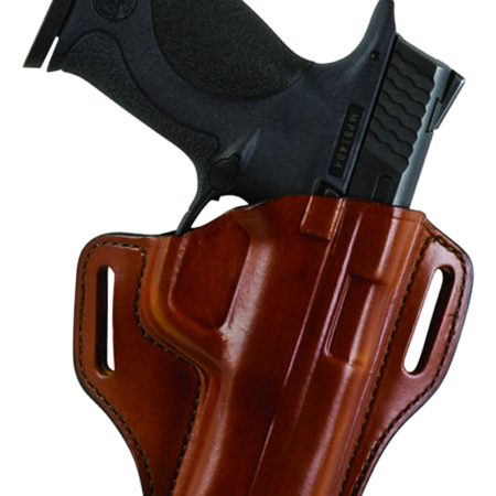 Bianchi 23944 57 Remedy OWB Size 10A Tan Leather Belt Slide Fits Colt 1911 Officer Right Hand