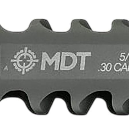 Mdt Sporting Goods Inc 109154RTI Hunt Brake  Black Titanium 5/8"x24 Threads 30Cal
