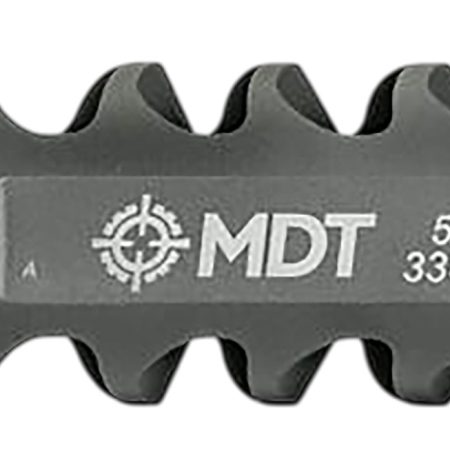 Mdt Sporting Goods Inc 109150RTI Hunt Brake Black Titanium 5/8"x24 Threads 30Cal