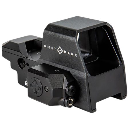 Sightmark SM26033R Ultra Shot R-Spec Black 1x 33x24mm, Illuminated Green/Red Multi Reticle/Red Laser Picatinny Rail Mount