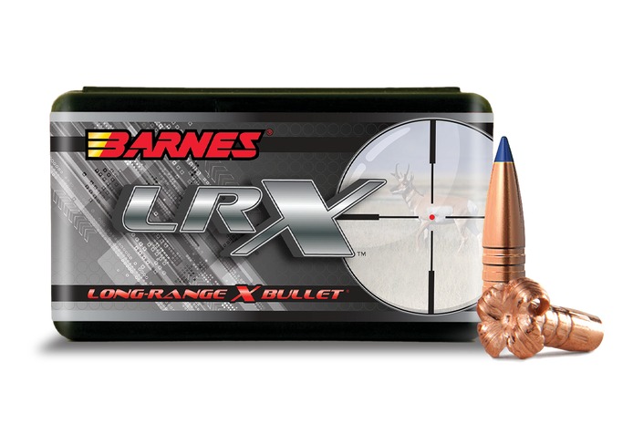 Barnes Bullets 32472 25Cal 117gr LRX Boat Tail 50 Per Box/10 Case
