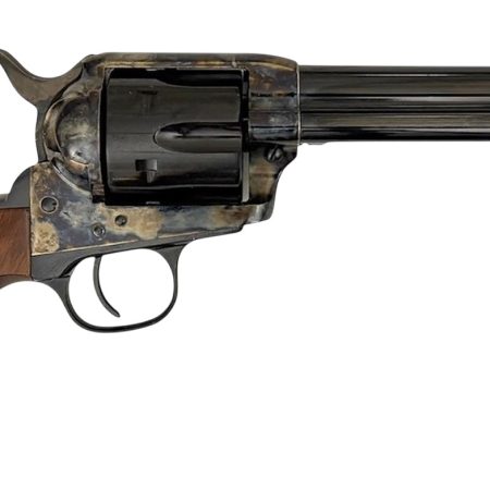 Taylors & Company 551018 1873 Cattleman Uberti 9mm Luger 6 Shot 5.50" Blued Round Barrel, Cylinder & Steel Frame, Exposed Hammer