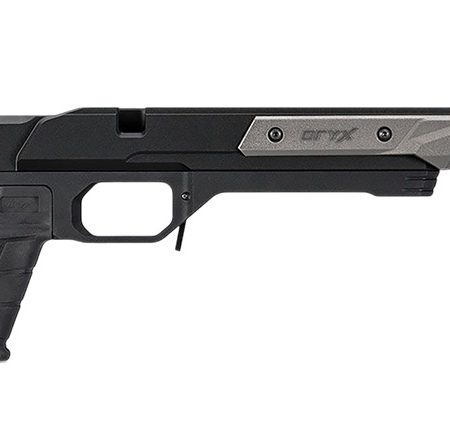 Mdt Sporting Goods Inc 106159GRY Oryx Sportsman Black Anodized Aluminum Fits Howa 1500 SA/ Weatherby Vanguard Short Action