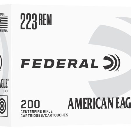 Federal AE223C American Eagle  223Rem 55gr Full Metal Jacket 200 Per Box/5 Case