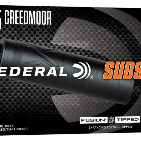 Federal F65CRDTFS1SUB   6.5Creedmoor 140gr Fusion Tipped 20 Per Box/10 Case