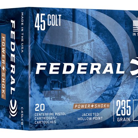 Federal C45LCB Power-Shok  45Colt 235gr Jacketed Hollow Point 20 Per Box