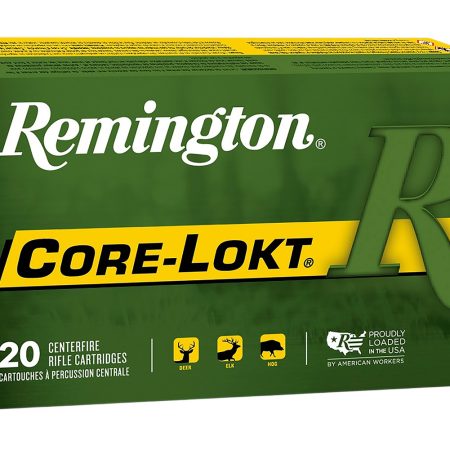 Remington Ammunition 20057 Core-Lokt  6.5PRC 140gr Pointed Soft Point 20 Per Box/10 Case