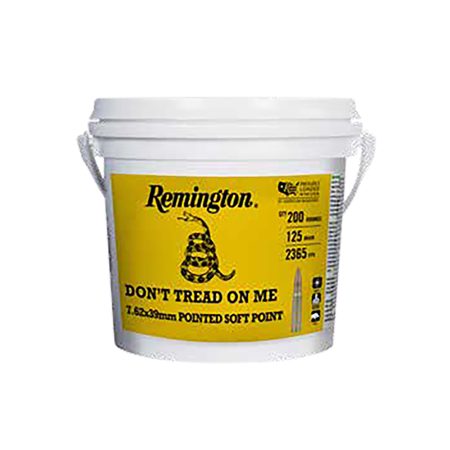 Remington Ammunition 29127   7.62x39mm 125gr Pointed Soft Point 250 Per Box/4 Case