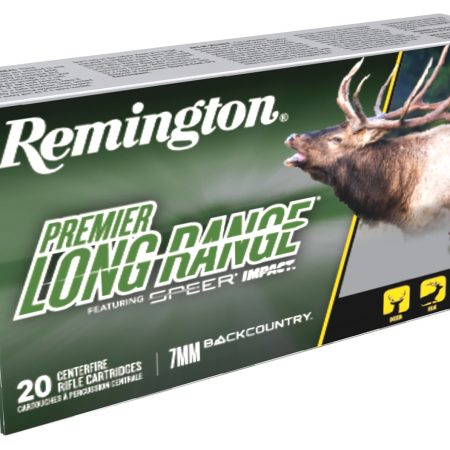 Remington Ammunition 28988 Premier Long Range 7mmBC 175gr 20 Per Box/10 Case