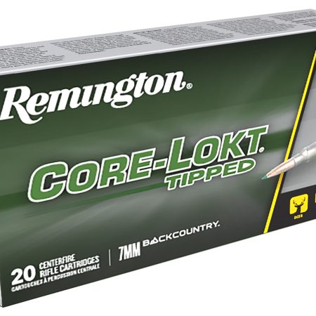 Remington Ammunition 28989 Core-Lokt Tipped  7mmBC 175gr 20 Per Box/10 Case