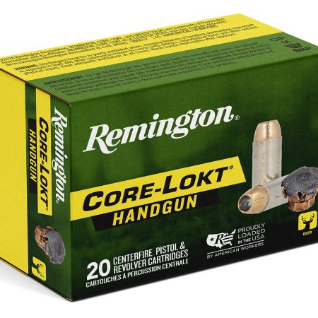 Remington Ammunition 20272 Core-Lokt  45Colt 237gr Jacketed Hollow Point 20 Per Box