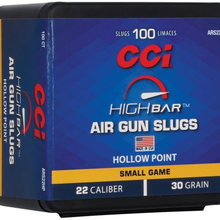 CCI ARS22HP High Bar Air Gun Slug 22Cal 30gr Hollow Point 100 Per Box/5 Case