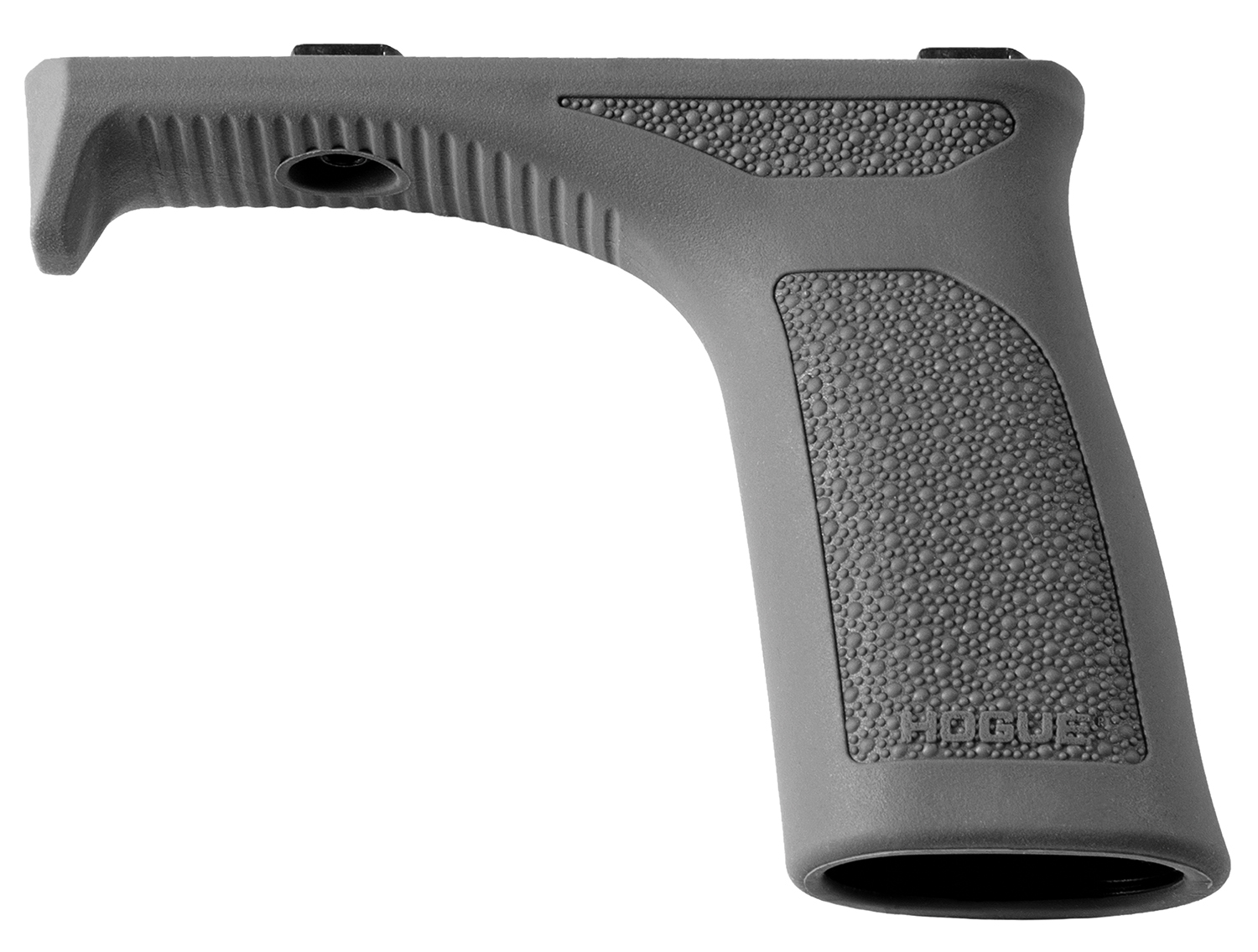 Hogue 13132 Hybrid Forend Grip Gray Overmolded Rubber
