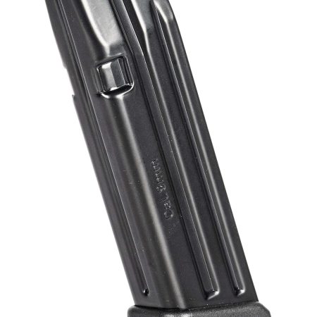 Mec-Gar MGG172003A Glock 17 20rd Extended 9mm Luger, Black Carbon Steel w/Black Floorplate