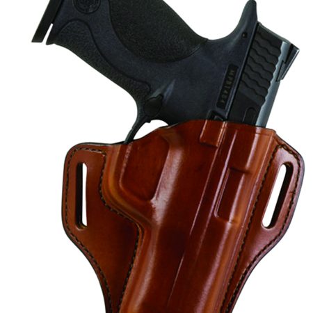 Bianchi 23948 57 Remedy OWB Size 09A Tan Leather Belt Slide Fits Glock 42 Right Hand