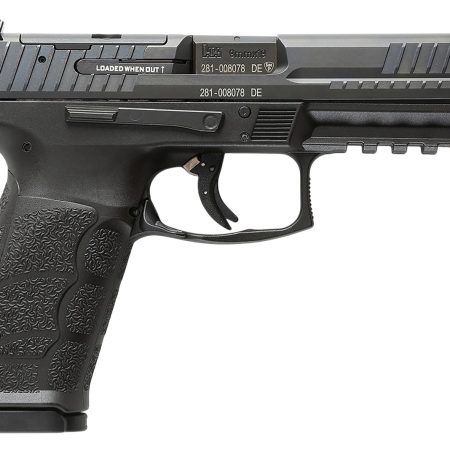 HK 81001067 VP9A1 *CA Compliant Full Size 9mm Luger 10+1 4.53" Optic Ready/Serrated Slide, Black Polymer Frame w/Picatinny Rail, Interchangeable Backstrap Grip, Ambidextrous