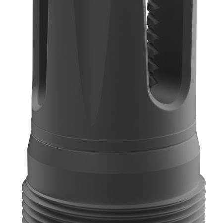 Breek Arms BRK4415 Scorch 3-Prong Plan B Black Nitride Steel 1/2"x28 Threads 223 Cal/5.56mm