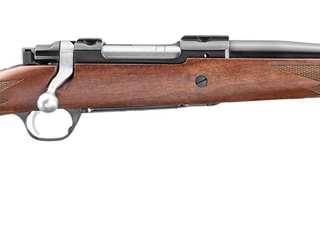 Ruger 67100 Hawkeye Hunter 308 Win 4+1 16.60" Satin Blued Threaded Barrel, Satin Blued Steel Receiver w/Integral Scope Mount, American Walnut Fixed Stock, Right Hand