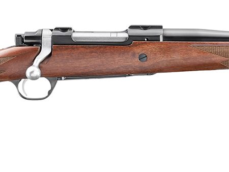 Ruger 67102 Hawkeye Hunter 243 Win 4+1 16.60" Satin Blued Threaded Barrel, Satin Blued Steel Receiver w/Integral Scope Mount, American Walnut Fixed Stock, Right Hand