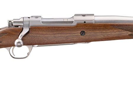 Ruger 67106 Hawkeye Hunter 243 Win 4+1 16.60" Satin Threaded Barrel, Satin Stainless Steel Receiver w/Integral Scope Mount, American Walnut Fixed Stock, Right Hand