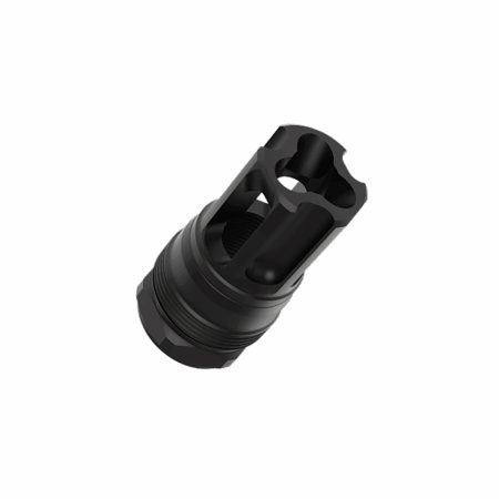 Liberty Precision Machine LPM-2001 Eclipse Flash Hider Black Stainless Steel 1/2"x28 Threads 1.70"
