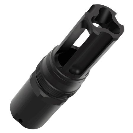 Liberty Precision Machine LPM-2007 Eclipse Pin & Weld Flash Hider Black Stainless Steel 1/2"x28 Threads 3.05"