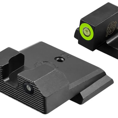 XS Sights SWR206P6G R3D 2.0 Night Sight Set Green Tritium Front/Black Oxide Frame, Fits S&W M&P 2.0 FS/Compact