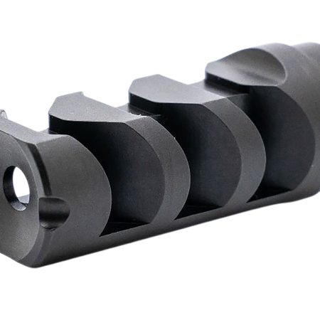 Armaspec ARM191-BLK Muzzle Brake Fireball Black Nitride 1/2"x28 Threads 223/5.56