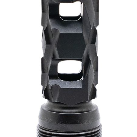 Armaspec ARM293-BLK Gen2 Muzzle Brake Rifter Black QPQ Nitride 5/8x24 Threads 30 Cal