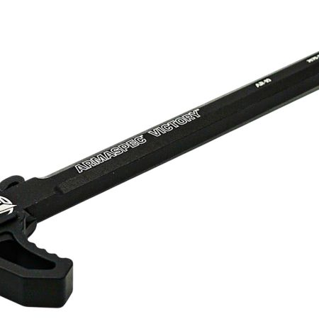 Armaspec ARM162-BLK Victory Charging Handle Black Aluminum Ambidextrous Hand