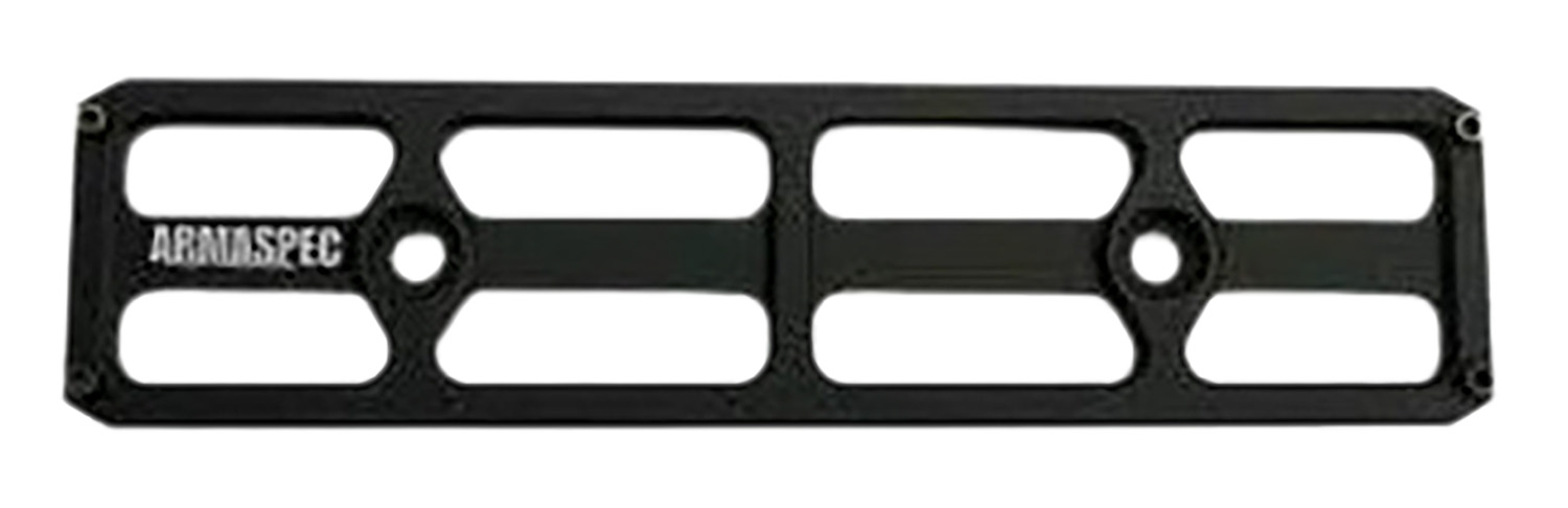 Armaspec ARM621-6 ARCA Rail 6 Slot M-LOK Black Aluminum Compatible w/ AR-15/10 MLOK Rails