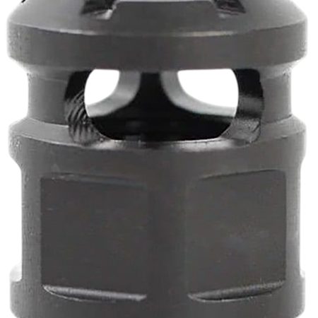 Armaspec ARM4511-BLK Micro Compensator ROOK Black QPQ Nitride Stainless Steel 1/2"x28 Threads Multi Caliber